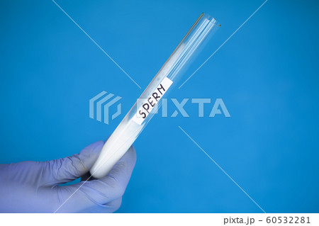 Health. Sample sperm. Donor Sperm. Close up Concept of Bank Sperm. Copyspace. Test Tube with Sperm Health. Sample sperm. Donor Sperm. Close up Concept of Bank Sperm. Copyspace. Test Tube with Sperm 60532281