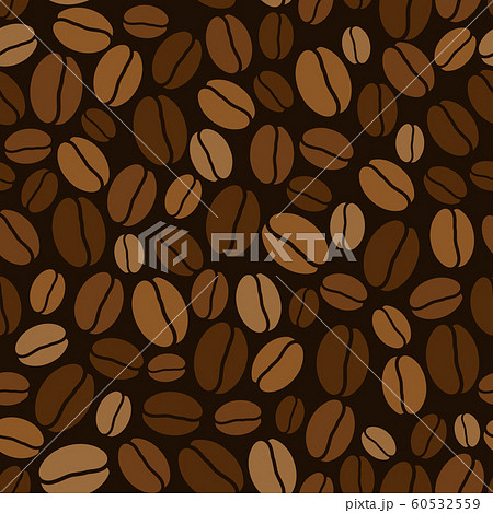 vector seamless background with coffee beans vector seamless background with coffee beans 60532559