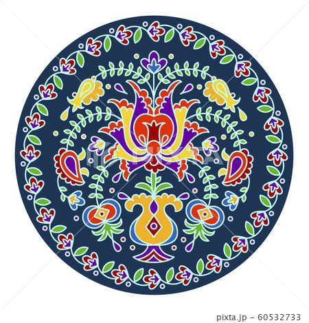 Vector hand drawn National crimean tatar pattern illustration  60532733