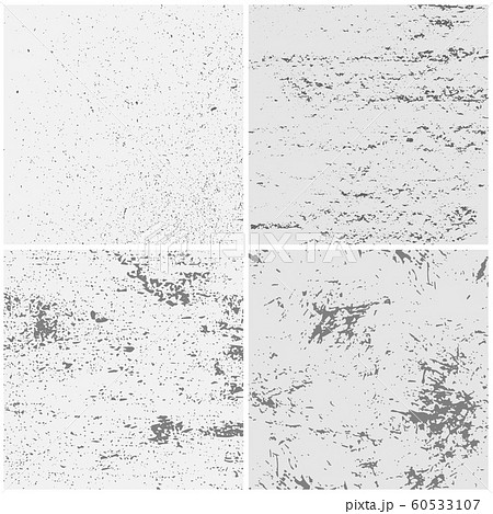Grunge texture. Textured rough paper, crumpled papers pages textures and manly pattern vector background set 60533107