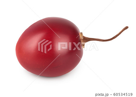 Fresh tamarillo fruit isolated on white background 60534519