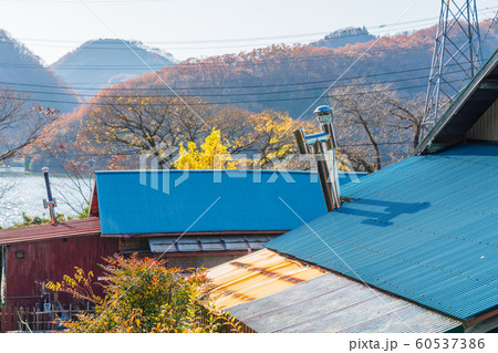 神奈川県 相模湖町の住宅街 神奈川県 相模湖町の住宅街 60537386