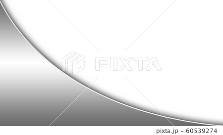 白い背景に被さるメタル素材のイラスト素材