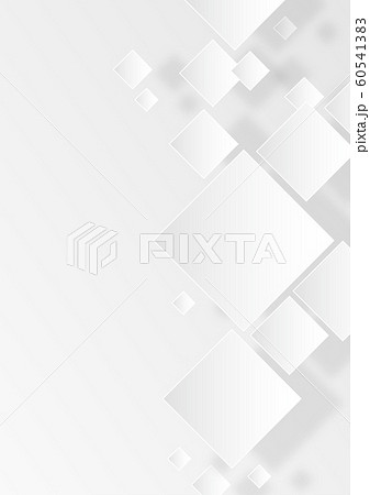 白い四角形 白い四角形 60541383