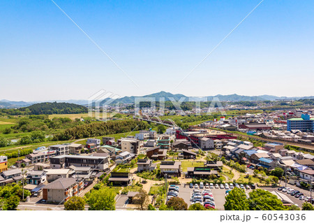 福知山城天守閣から見た街並 福知山城天守閣から見た街並 60543036