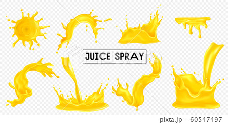 Juice Spray Transparent Set 60547497