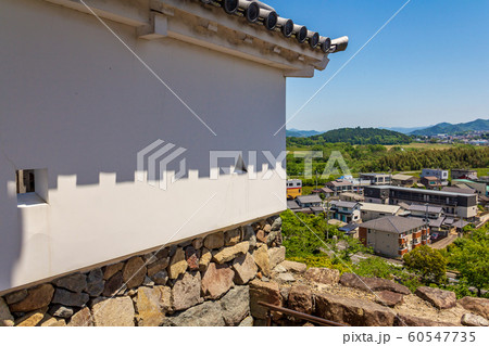 釣鐘門の土塀 福知山城 60547735