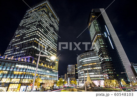 愛知県 名古屋都市景観 名駅夜景 愛知県 名古屋都市景観 名駅夜景 60548103