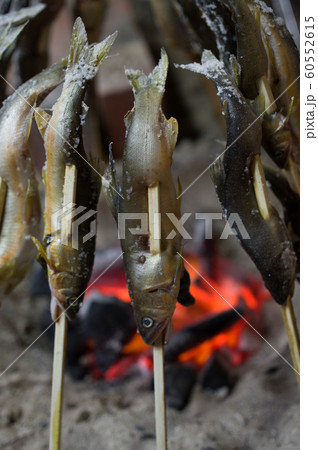 鮎の塩焼き 60552615
