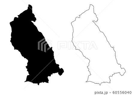 Rhondda Cynon Taf map vector.... 60556040