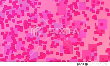 CGスクエア　多数のスクエアで構成したジオメトリック背景 60556280