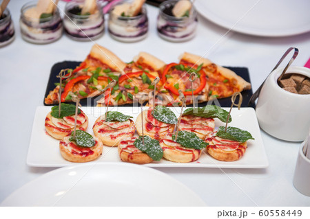 Catering food table set Catering food table set 60558449