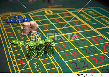 Casino, gambling and entertainment concept Casino, gambling and entertainment concept 60558458