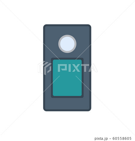 Intercom system vector icon home security. House 60558605