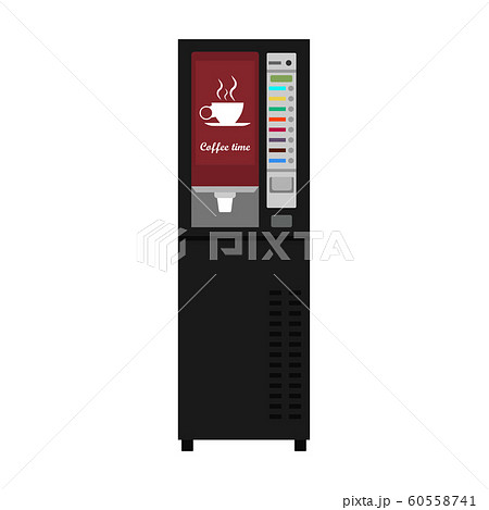 Vending machine coffee vector icon business drink. 60558741