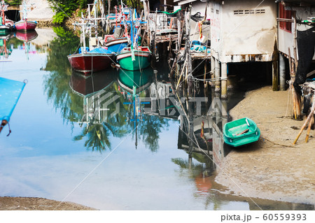 Life of fishermen in the coast. This is the way of 60559393