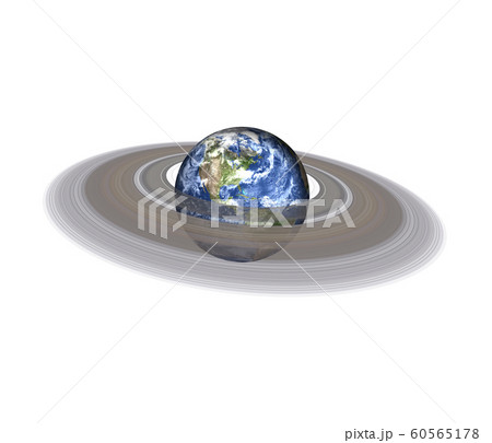 Global cooling on the Planet Earth with ring 60565178