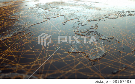 Asia Oceania Digital Technology Connectivity World 60567408