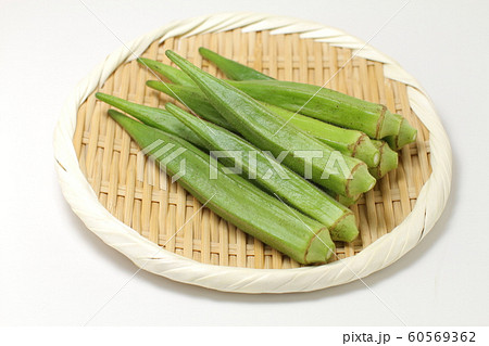 オクラ、野菜、緑黄色野菜 60569362