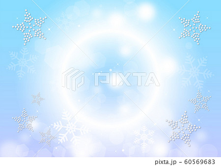 冬　雪　背景 60569683