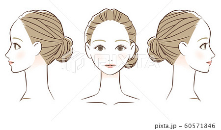 female face outline profile