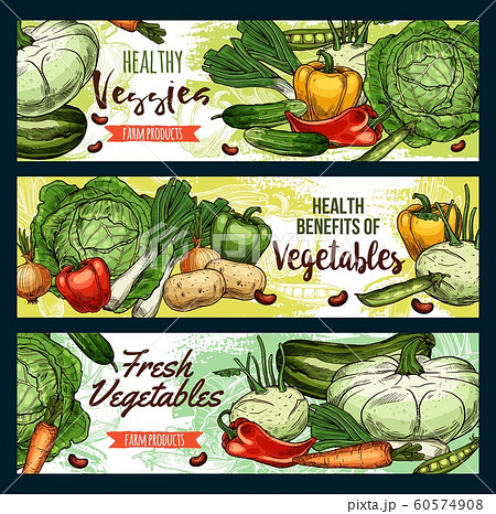 Organic vegetables, healthy vegetarian food 60574908