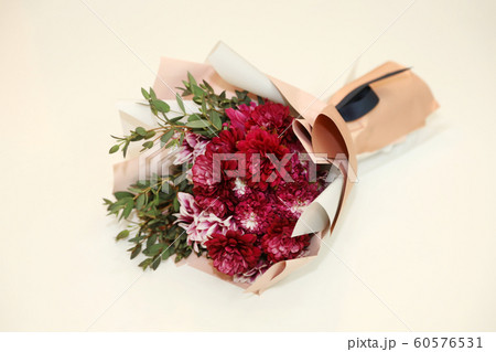 花 花束 ヌキ 60576531