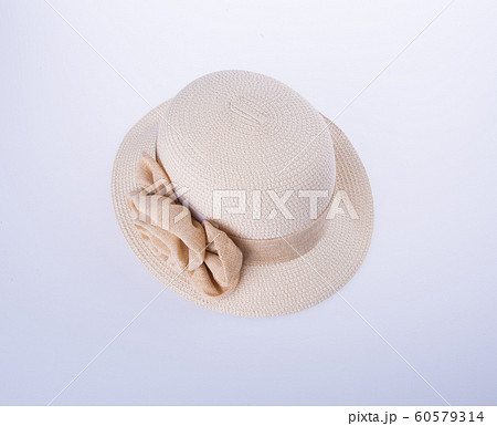 hat or lady straw hat on a background new. 60579314