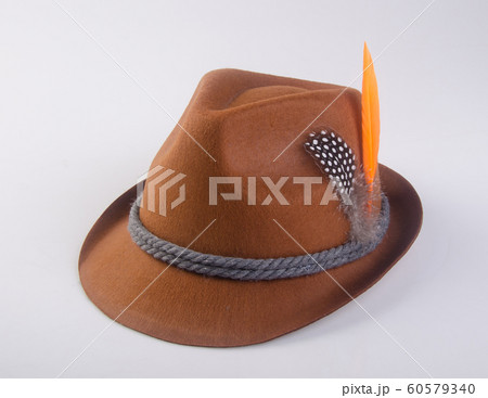 hat or bavarian hat on a background new. 60579340