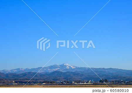 霊峰白山 白山 石川県能美市から/2019年12月撮影 霊峰白山 白山 石川県能美市から/2019年12月撮影 60580010
