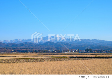 霊峰白山 白山 石川県能美市から/2019年12月撮影 霊峰白山 白山 石川県能美市から/2019年12月撮影 60580013