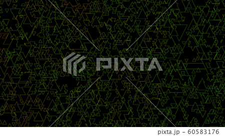 CGトライアングル　ジオメトリック背景 60583176