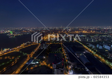 大阪 コスモタワー夜景 大阪 コスモタワー夜景 60584353