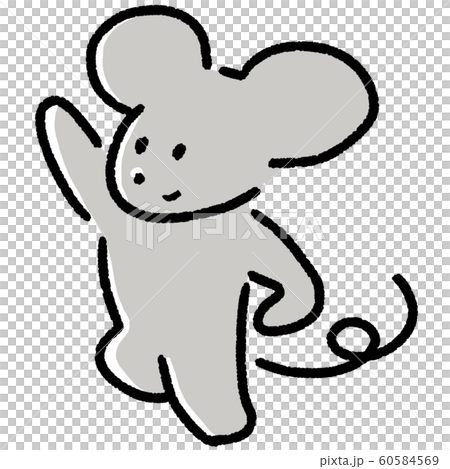 ねずみ　子年　年賀　2020　素材　動物 60584569