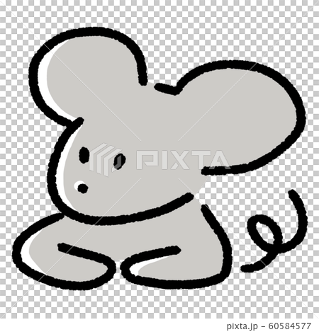 Mouse New Year's card 2020 Material Animal 60584577