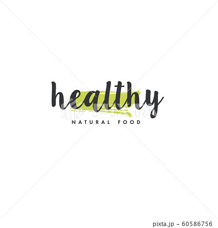 Healthy natural product icons and elements collection for food market, ecommerce, organic products promotion, healthy life and premium quality food and drink. 60586756
