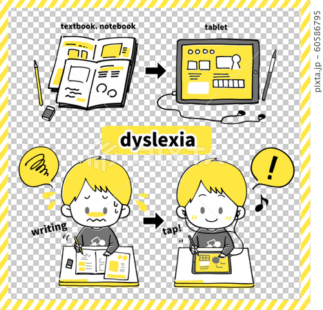 読み書き障害 子供 海外 60586795