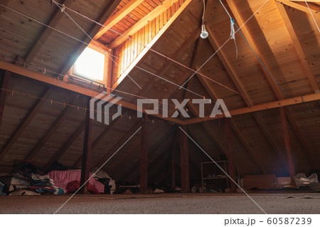 brighten attic with wooden planks and light source brighten attic with wooden planks and light source 60587239