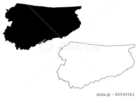 Warmian-Masurian Voivodeship map vector.... 60594561