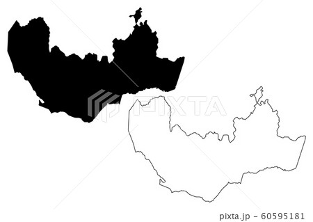 Namangan Region map vector.... 60595181