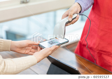 キャッシュレス決済 QR決済 60595527