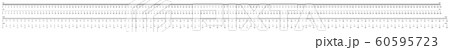 Measurement ruler. Measuring tools scales, 150 centimeters scale and 60 inches rulers vector illustration 60595723
