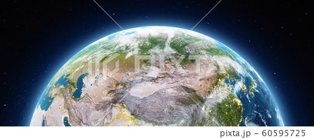 Planet Earth city lights Planet Earth city lights 60595725