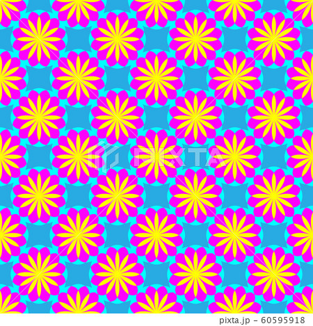 Seamless pattern on the blue background 60595918