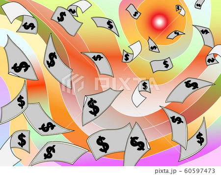 お金の行方 60597473