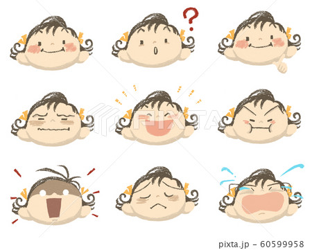 女の子・顔・表情 女の子・顔・表情 60599958
