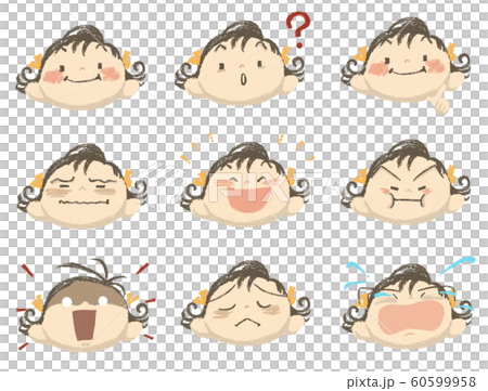 女の子・顔・表情 女の子・顔・表情 60599958