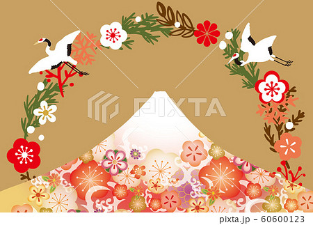 新年の富士山素材 新年の富士山素材 60600123