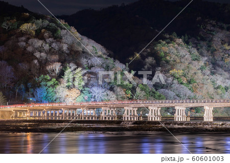 冬の嵐山　京都花灯路のライトアップ 60601003