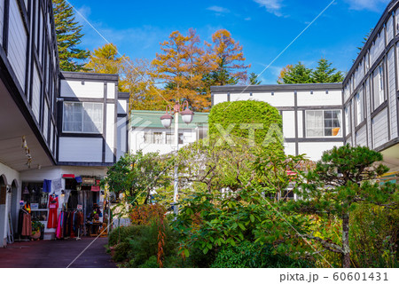 軽井沢の街並み【長野県】 60601431